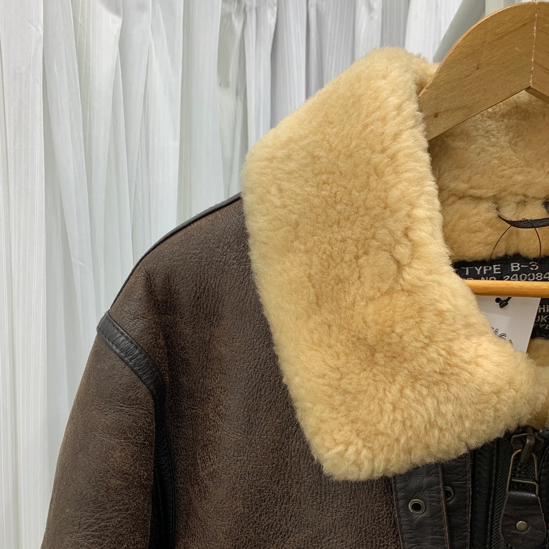 U.S. ARMY 에어포스 B-3 TYPE 무스탕 1702 상품이미지2