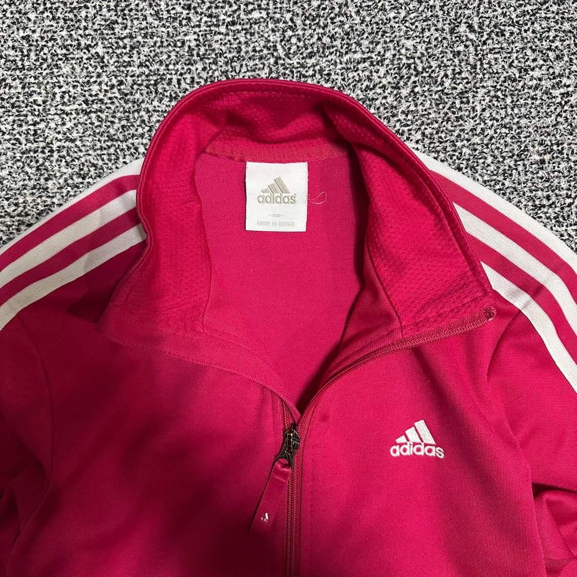 (90) 아디다스 삼선 트랙탑 져지 핑크 상품이미지2