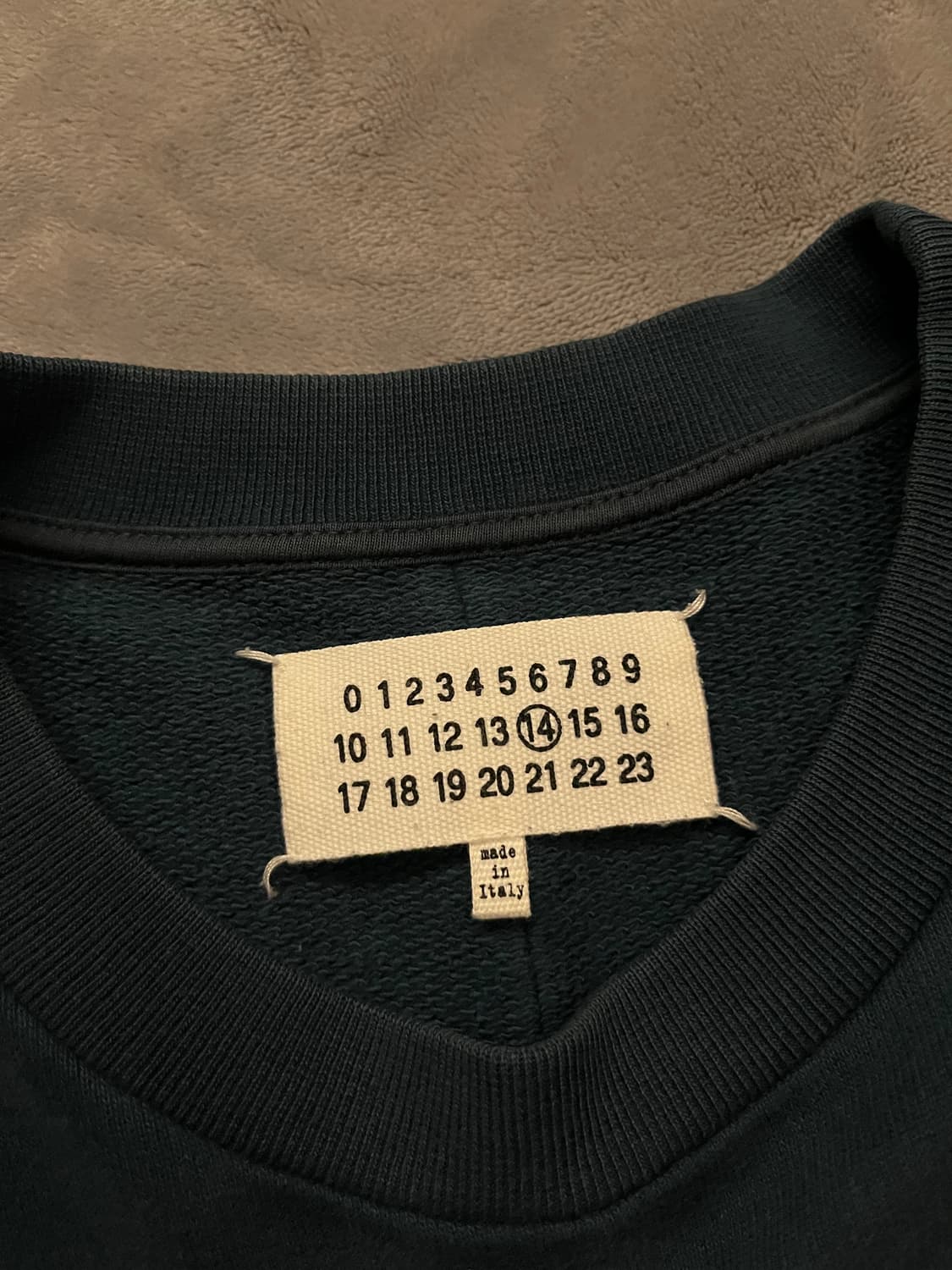 메종 마르지엘라 스웻 셔츠 46(M) 상품이미지2