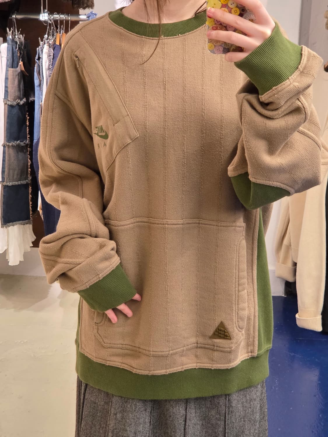 2000s NIKE 나이키 아웃고어 프로그레션 맨투맨 상품이미지2