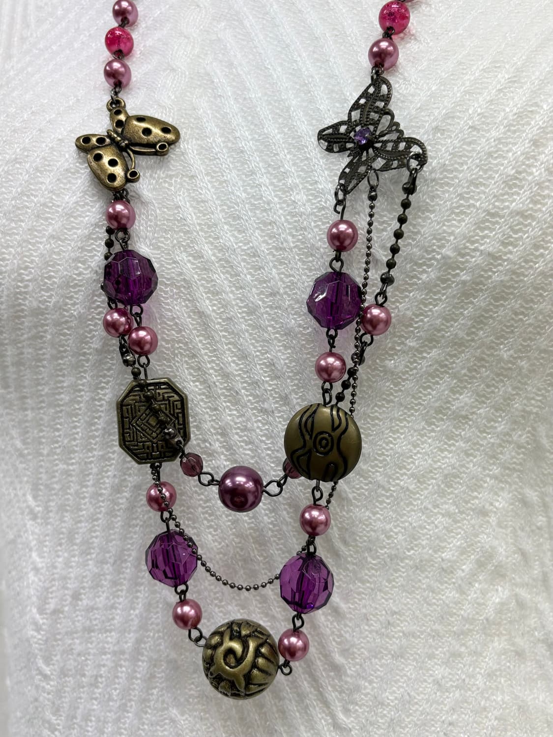 빈티지 레이어드 오리엔탈 목걸이 상품이미지3