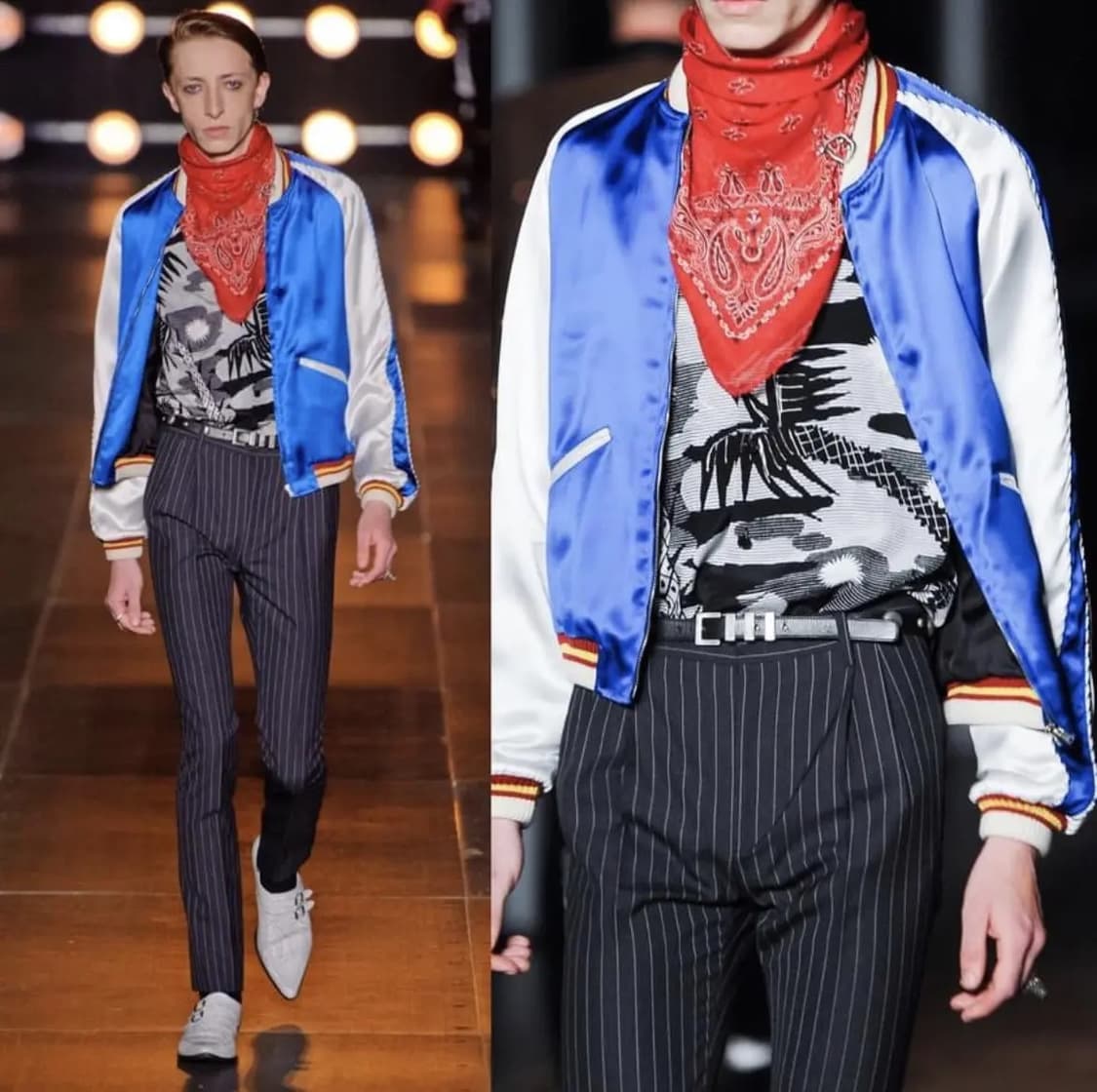 생로랑 SS14 실크 스카잔 상품이미지2