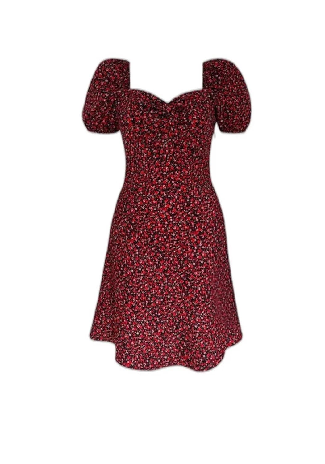 루루서울 레드팬지드레스 상품이미지2