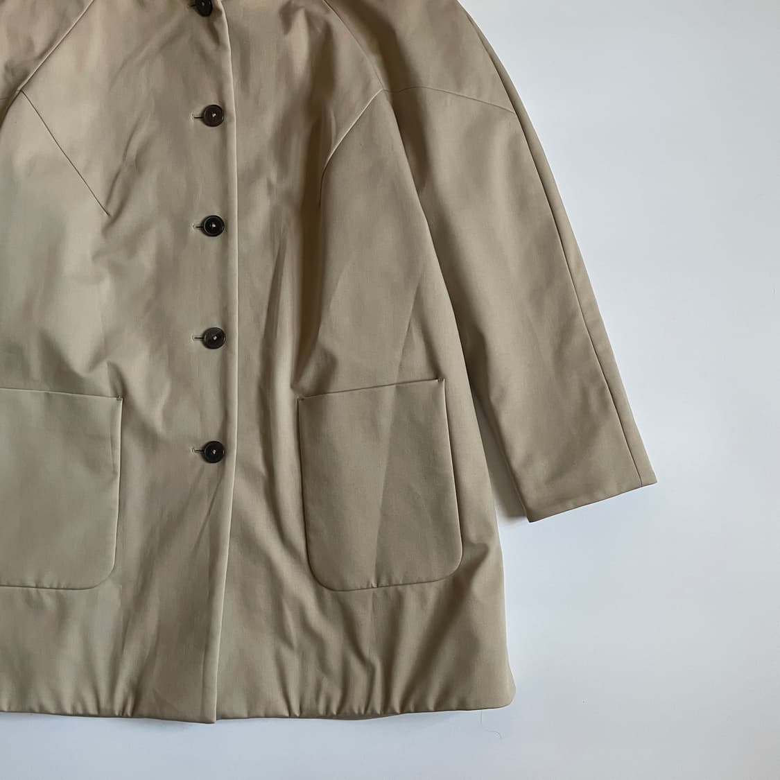 Jil sander 질샌더 베이지 후드 파카 상품이미지5