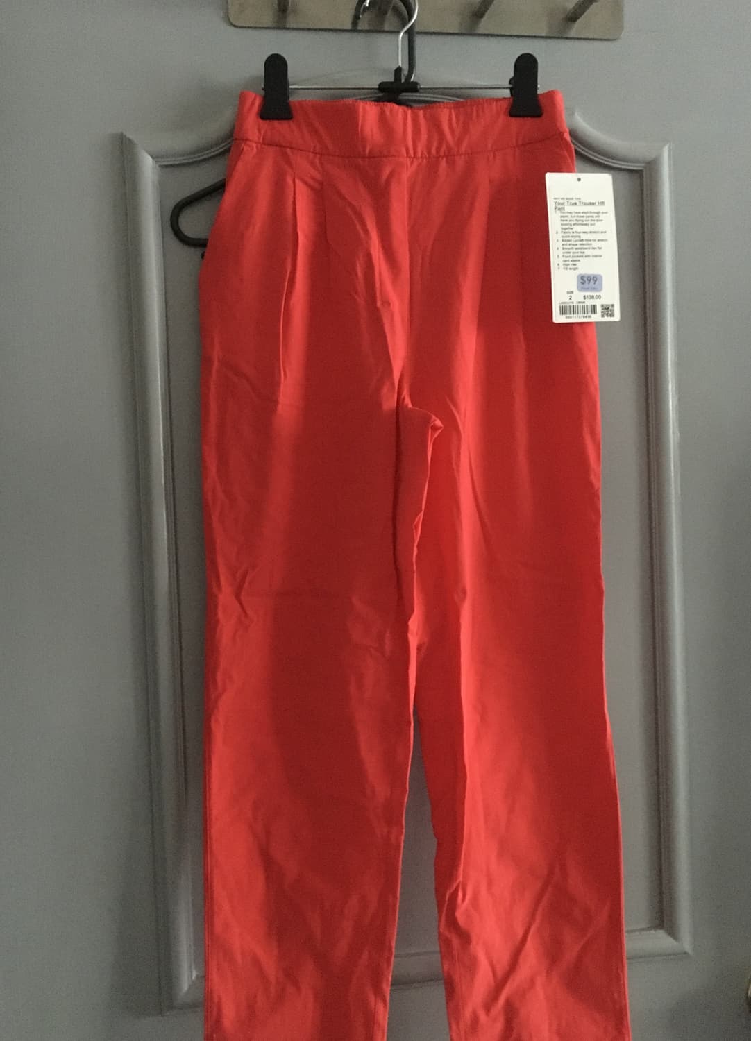 룰루레몬 팬츠 택그대로 새상품 미사용 2사이즈 상품이미지5