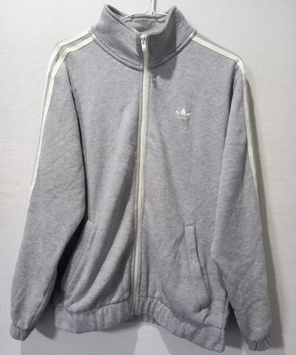 아디다스 희귀 스케이트보딩 그레이 트랙탑 저지 져지집업 90~95 상품이미지1