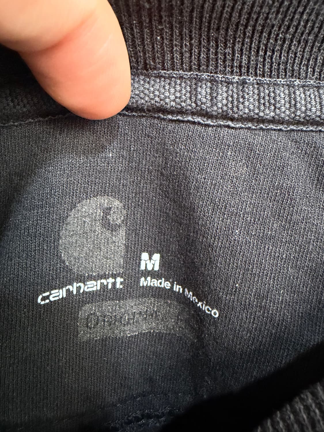 칼하트 맨투맨 M 다크그레이 상품이미지4