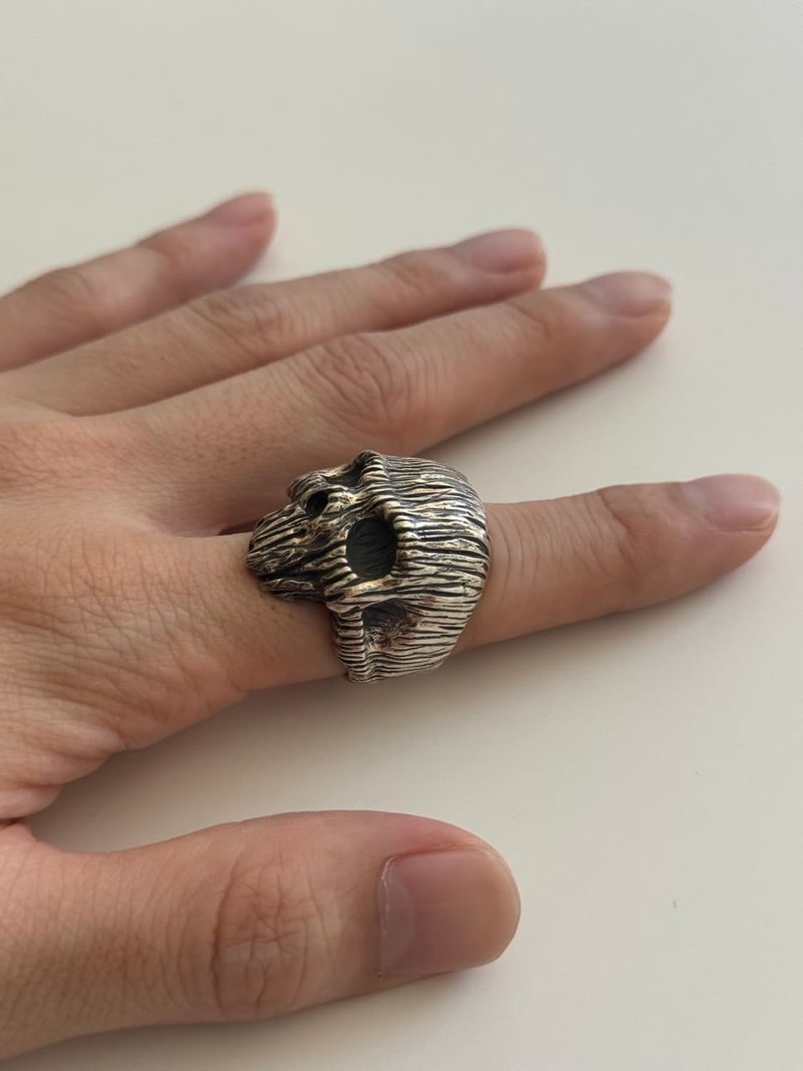 BIG SKULL RING 두개골 반지 상품이미지4