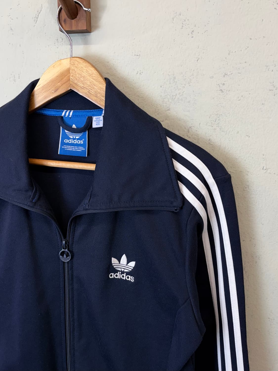 아디다스 빈티지 유로파 트랙탑 져지 네이비 상품이미지4