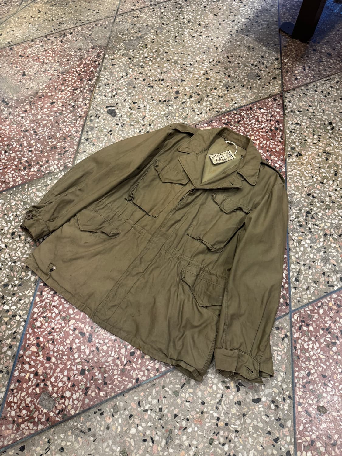 40s 오리지널 P.W M-43 필드자켓 (M) 상품이미지4