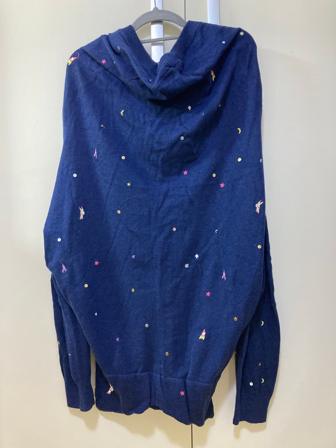 츠모리치사토 후드 가디건 상품이미지3