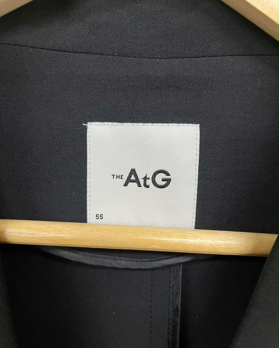 [55] AtG 더앳지 블랙 싱글 블레이져 자켓 상품이미지4