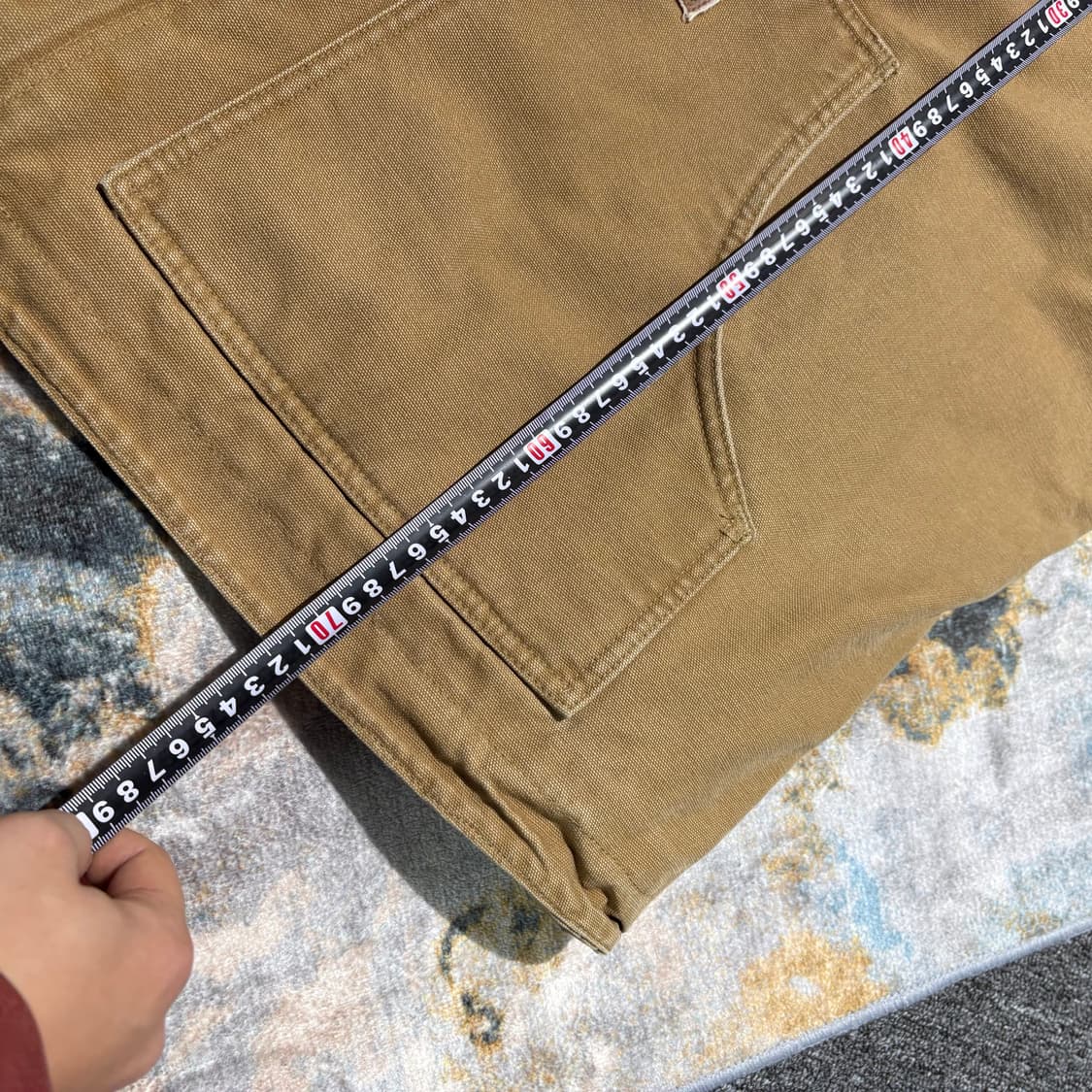 칼하트 J164 빈티지 코듀로이 카라 워크 자켓 상품이미지9