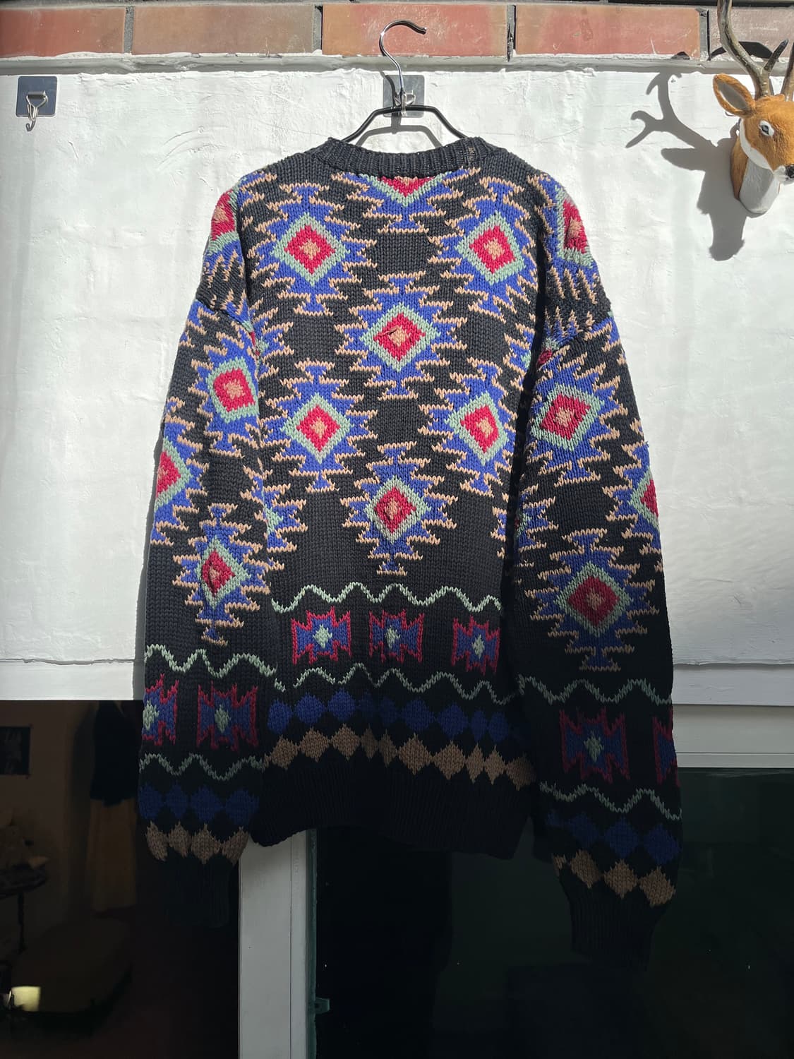 Izod 빈티지 아즈텍 패턴 니트 M 상품이미지9