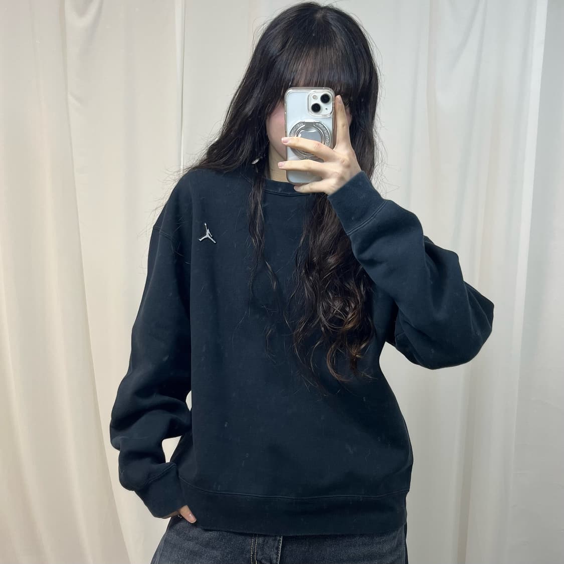 Jordan Black Sweatshirt 상품이미지2