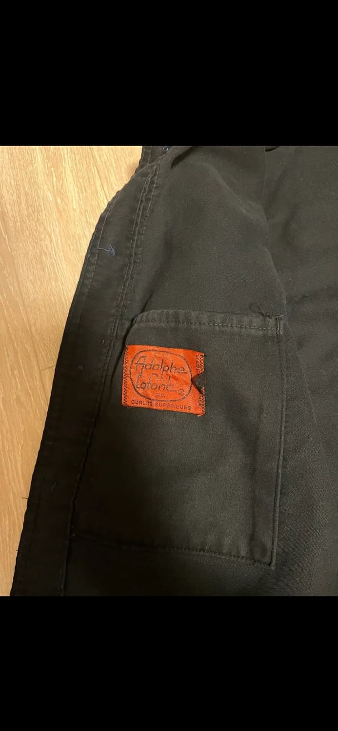 빈티지 아돌프라퐁 몰스킨 프렌치워크자켓 상품이미지4