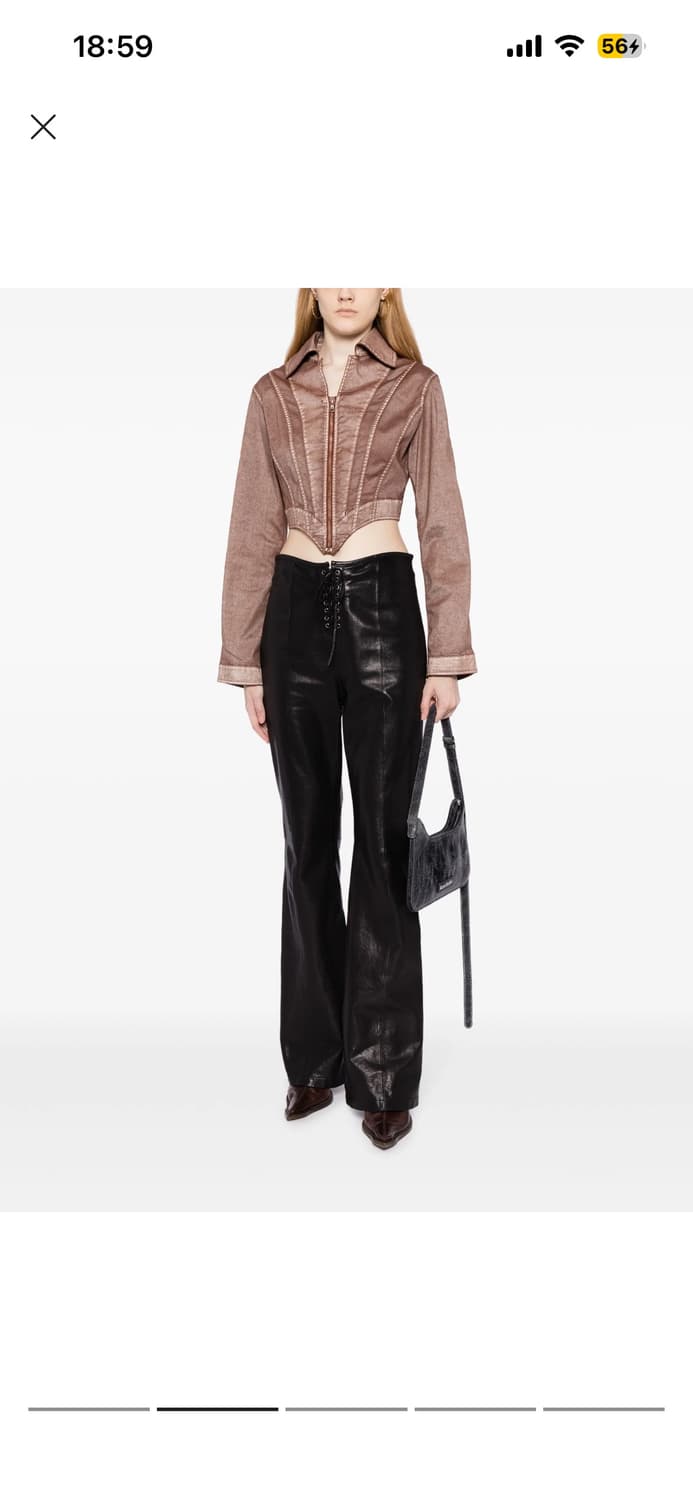 장폴고티에 코르셋데님자켓 새상품 상품이미지4