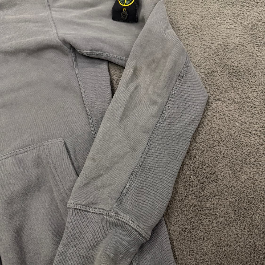 [ 정품/S ] 스톤아일랜드 와펜 버튼 집업 자켓 상품이미지8