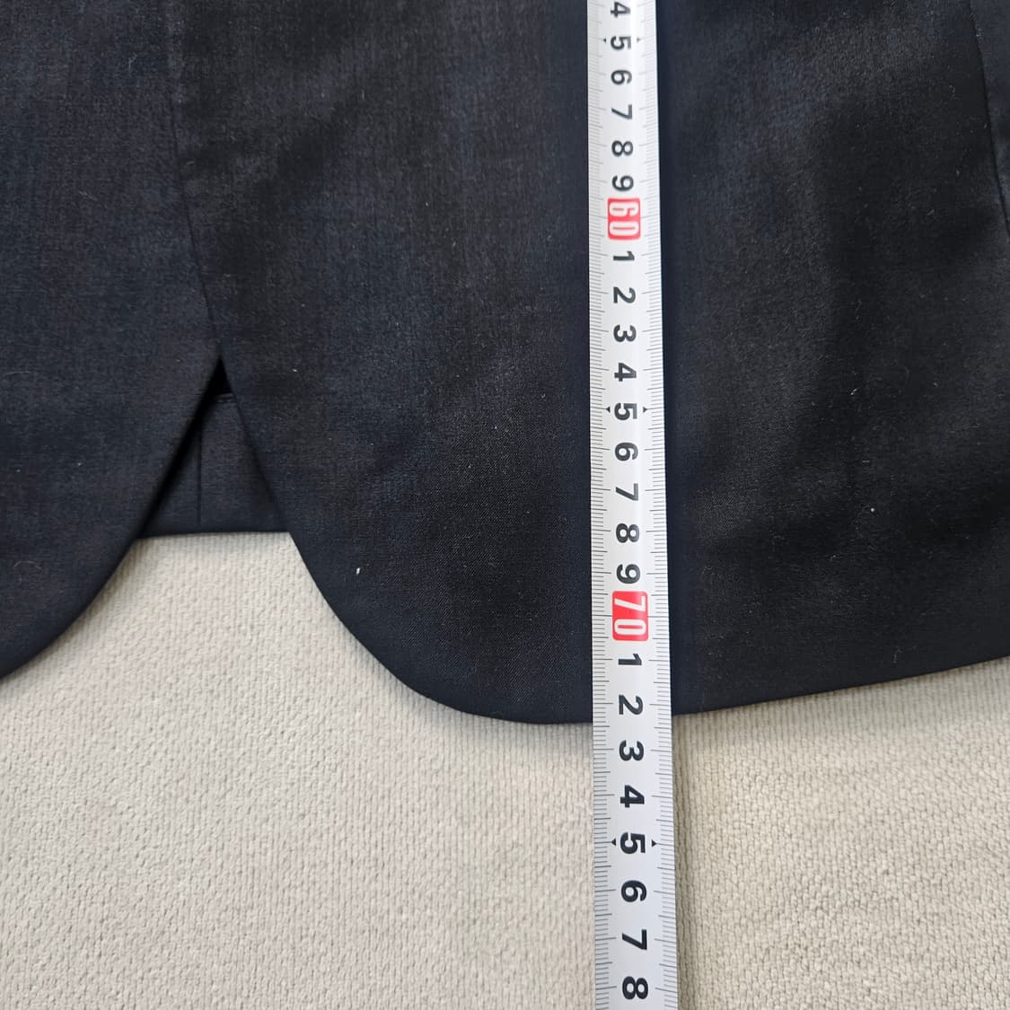 95 로이젠 투버튼 블랙 정장 자켓 0402Y 상품이미지6
