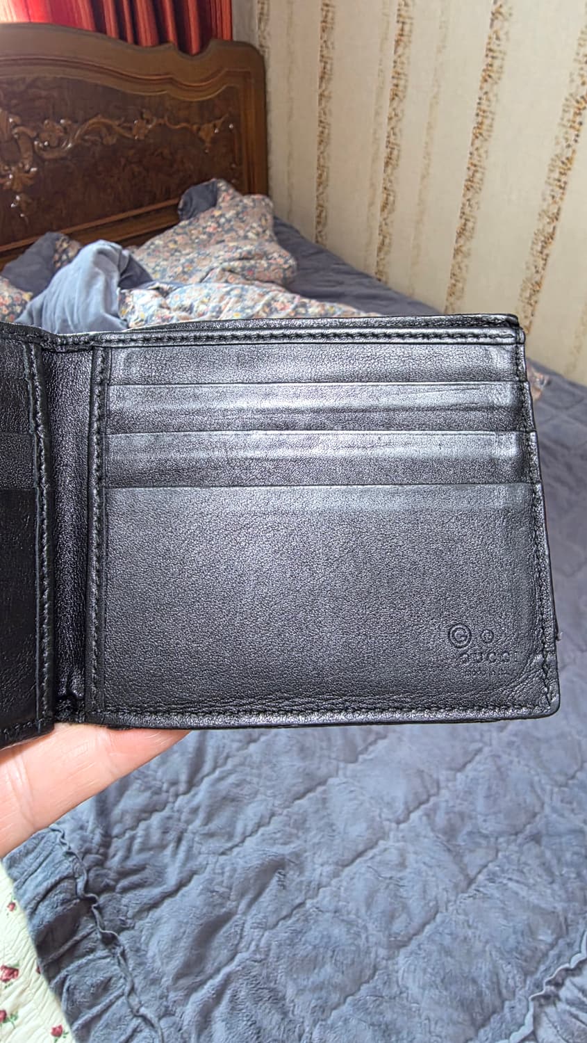 (정품) 구찌 마이크로시마 반지갑/260987/개인/팝니다. 상품이미지4
