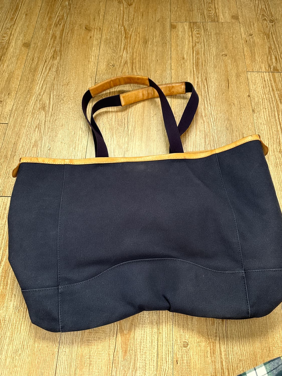 포터 캔버스 레더 토트백 상품이미지1