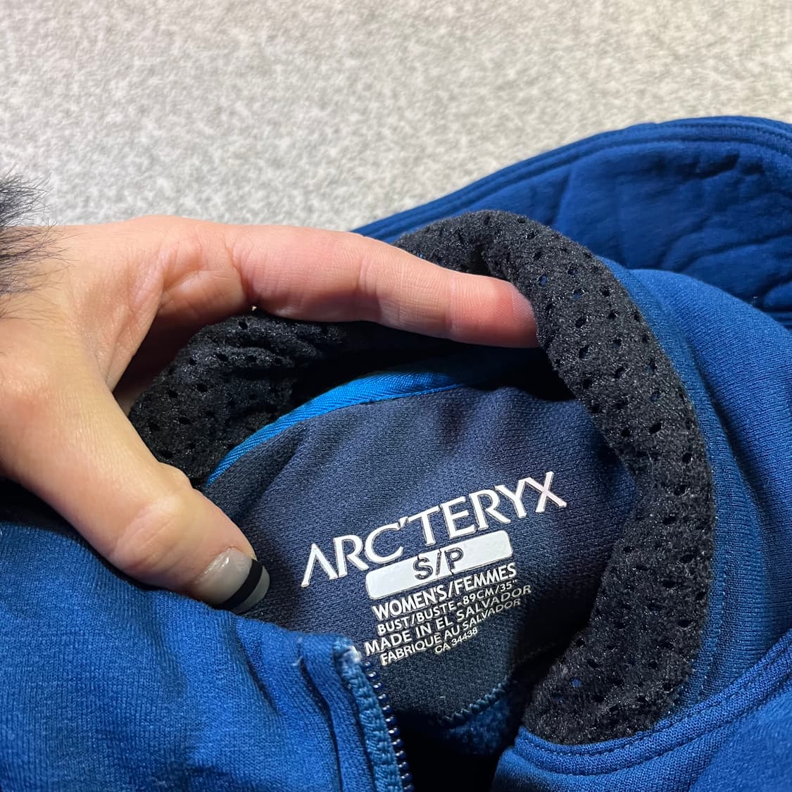 아크테릭스 우먼 폴리 기모 후디 집업 상품이미지3