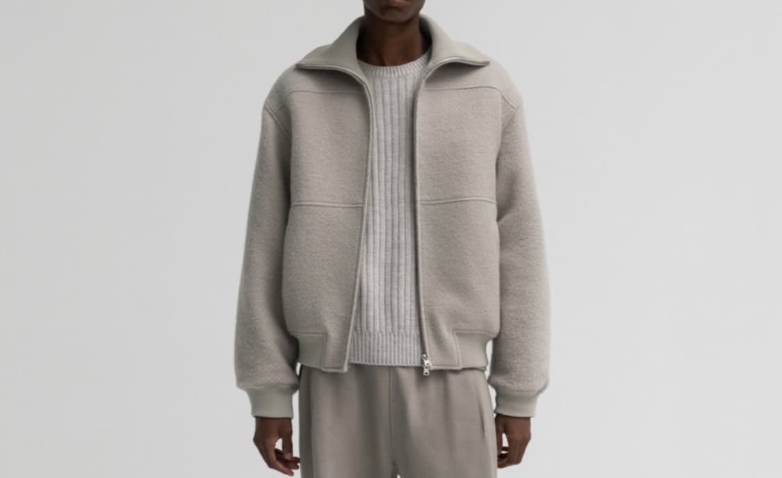 인사일런스 울 봄버 자켓 상품이미지1