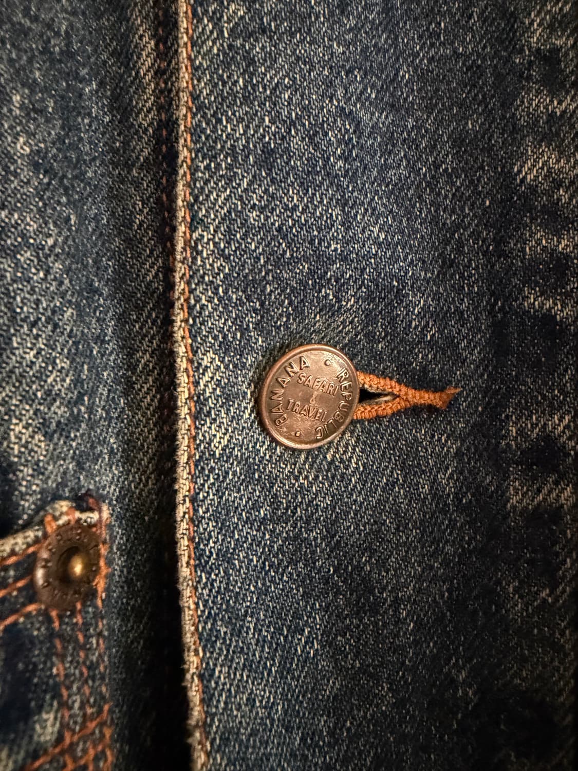 90s Banana republic Denim jacket 상품이미지3