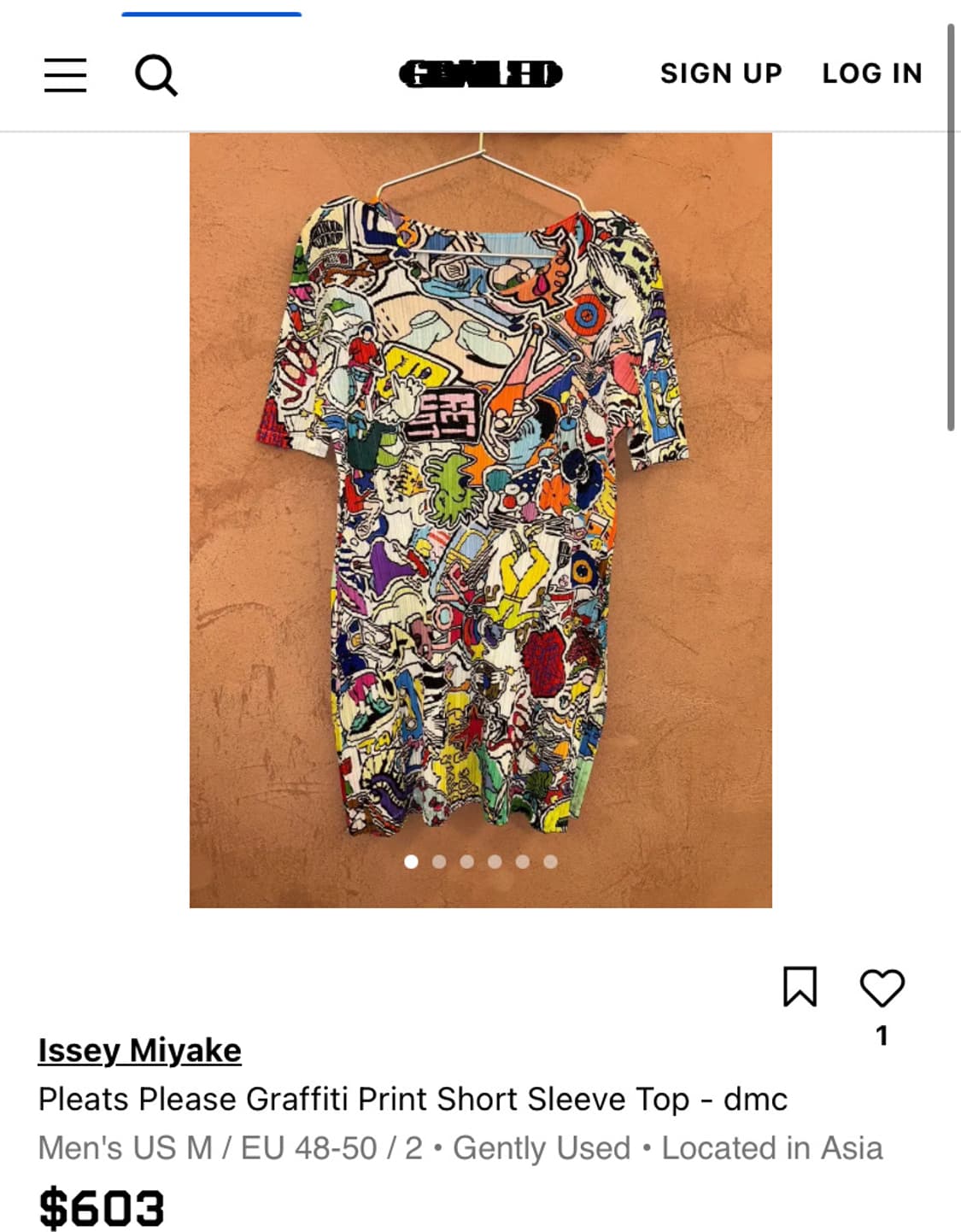 Pleats Please 플리츠 플리즈 2001 코믹스 플리츠 탑 상품이미지7