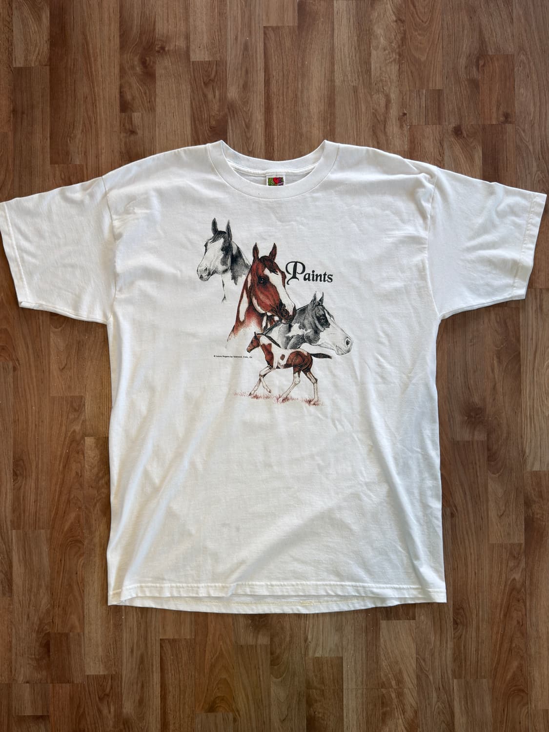 90s american paints horse 빈티지 티셔츠 상품이미지1
