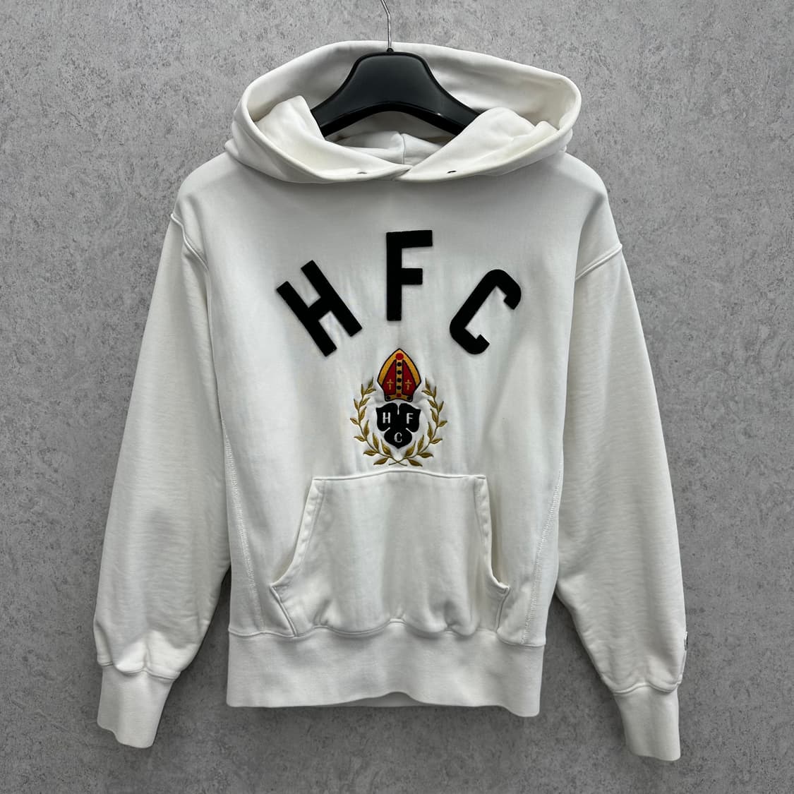 90 헤리티지플로스 HFC 10주년 여자 루즈핏 후드티 상품이미지1