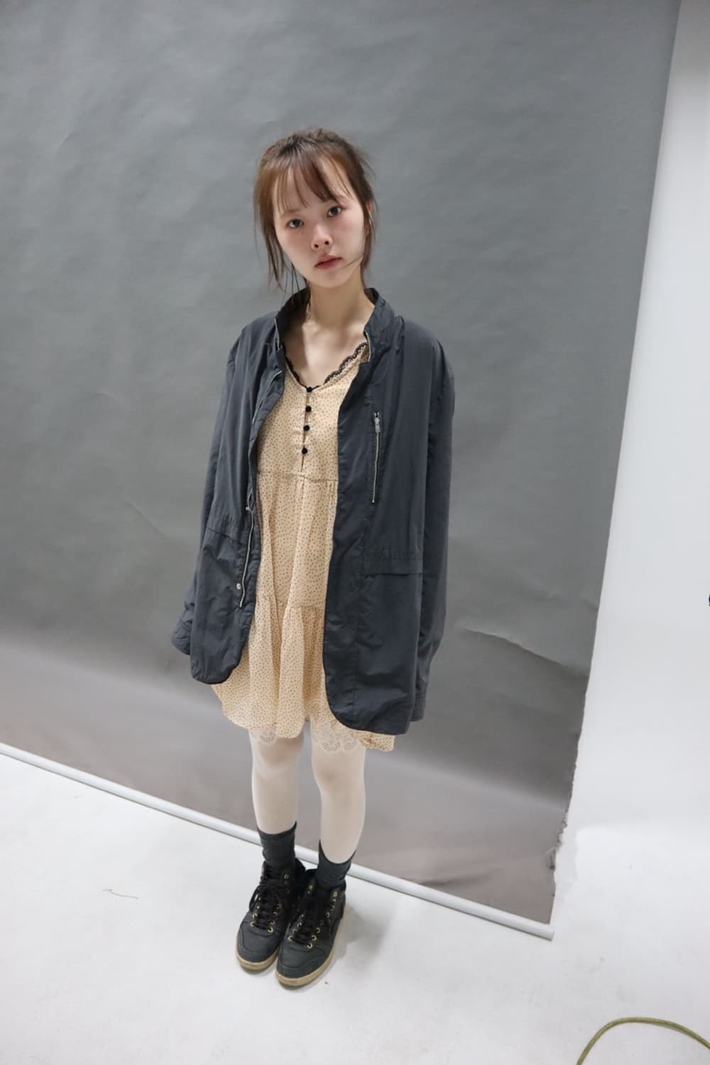 deep charcoal wind blouson 상품이미지3