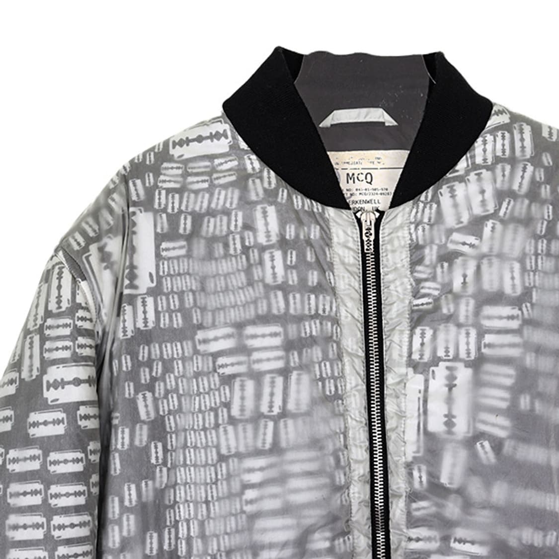 알렉산더맥퀸 14FW Razor 바이널 람포 봄버자켓  상품이미지2