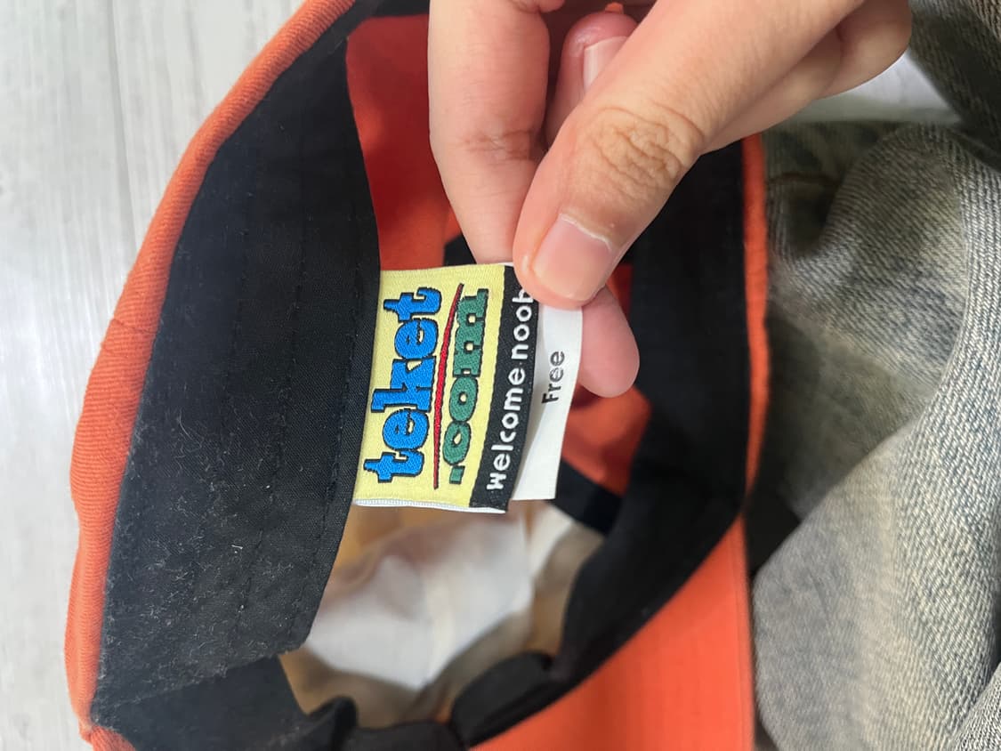 Coli Teket 볼캡 오렌지색 모자 상품이미지3