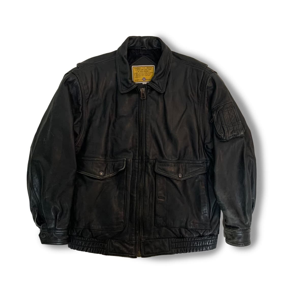 90s vintage A2 leather jacket 상품이미지1