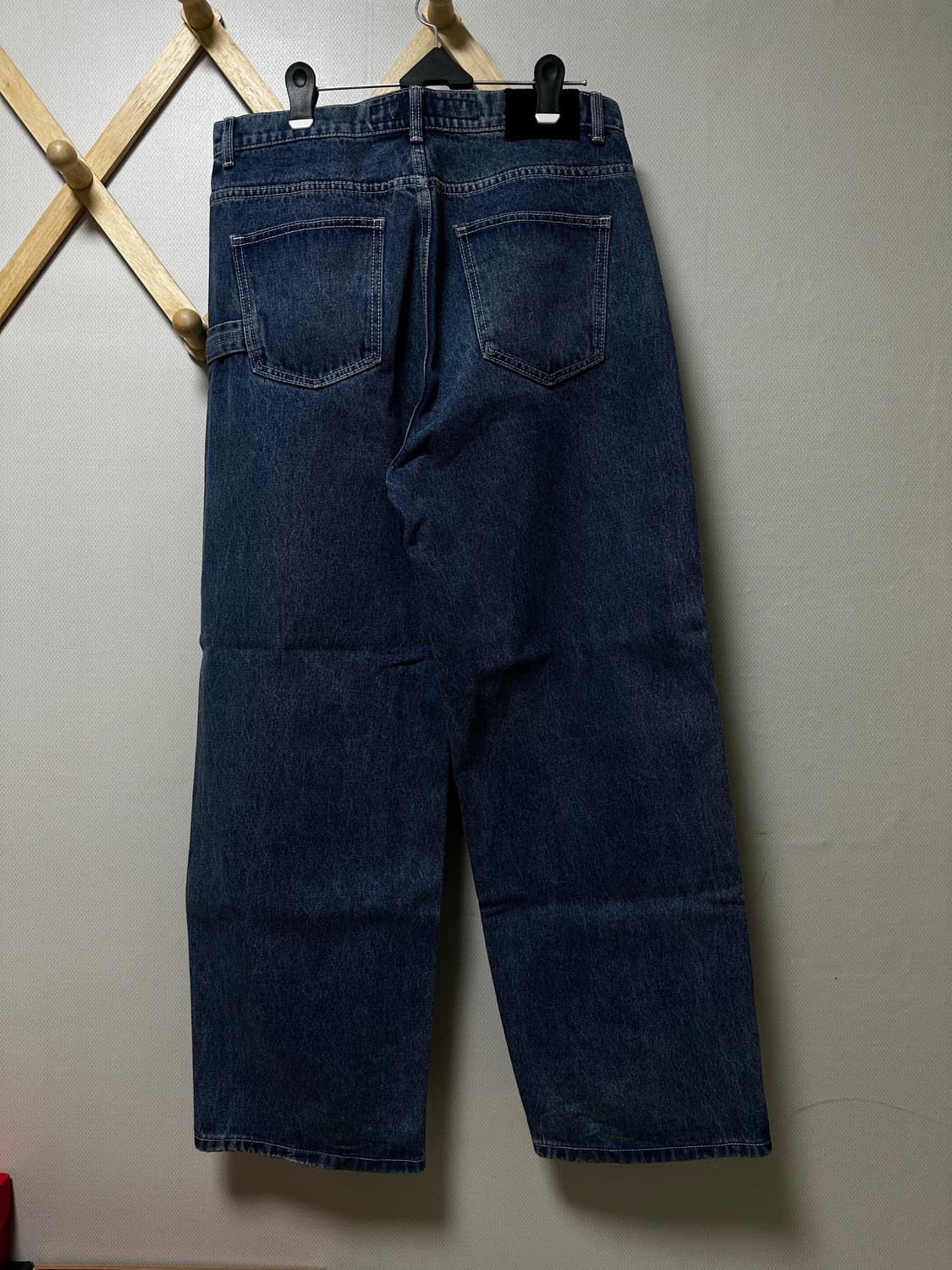 스웨이드 배기 데님 상품이미지3