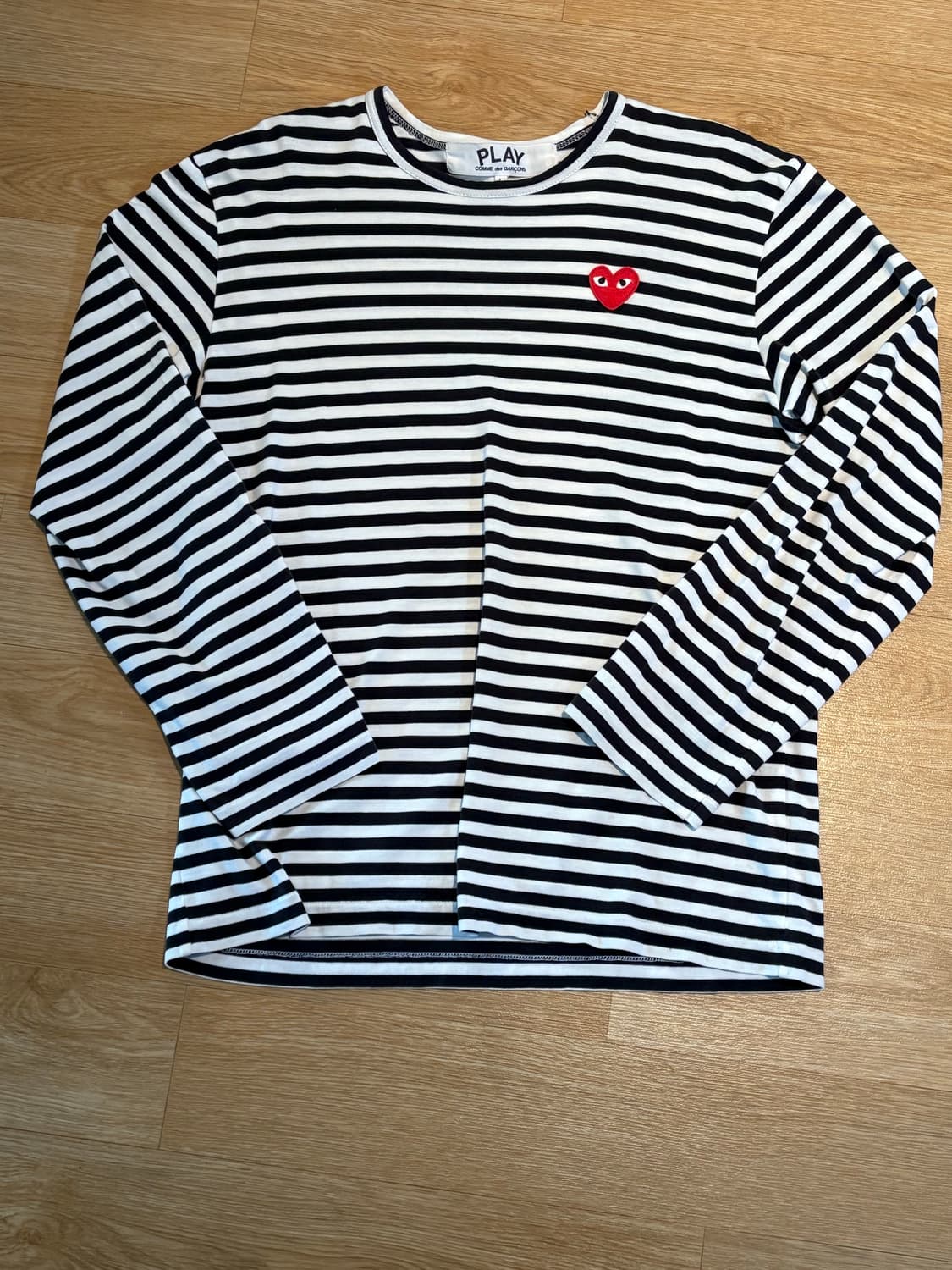 꼼데 스프라이트 줄무늬 티 L 상품이미지1