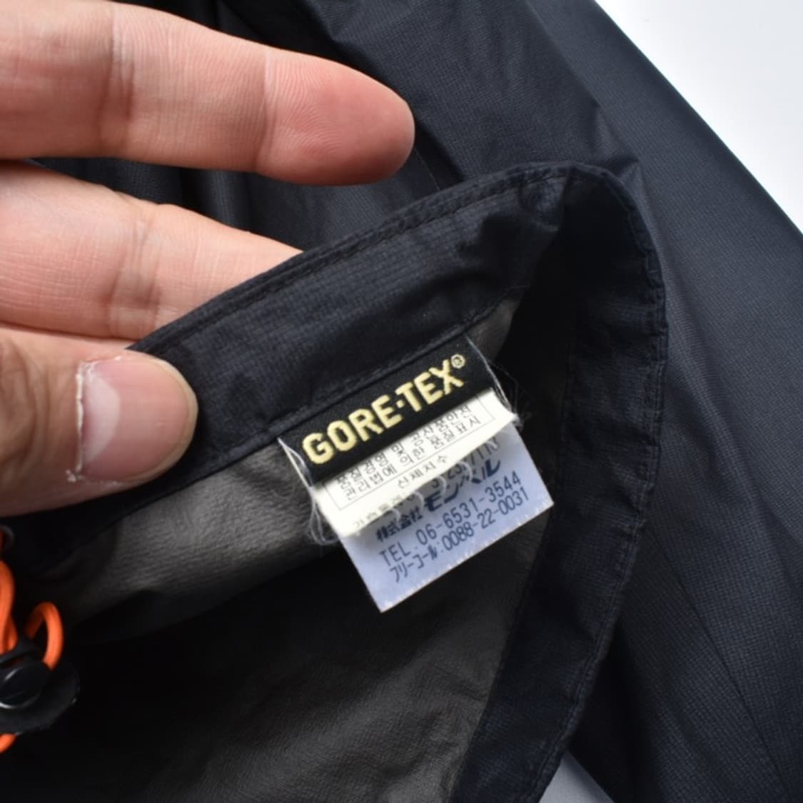  00S 올드 몽벨 고어텍스 자켓 나일론 바람막이 후드 집업 점퍼 L 상품이미지8