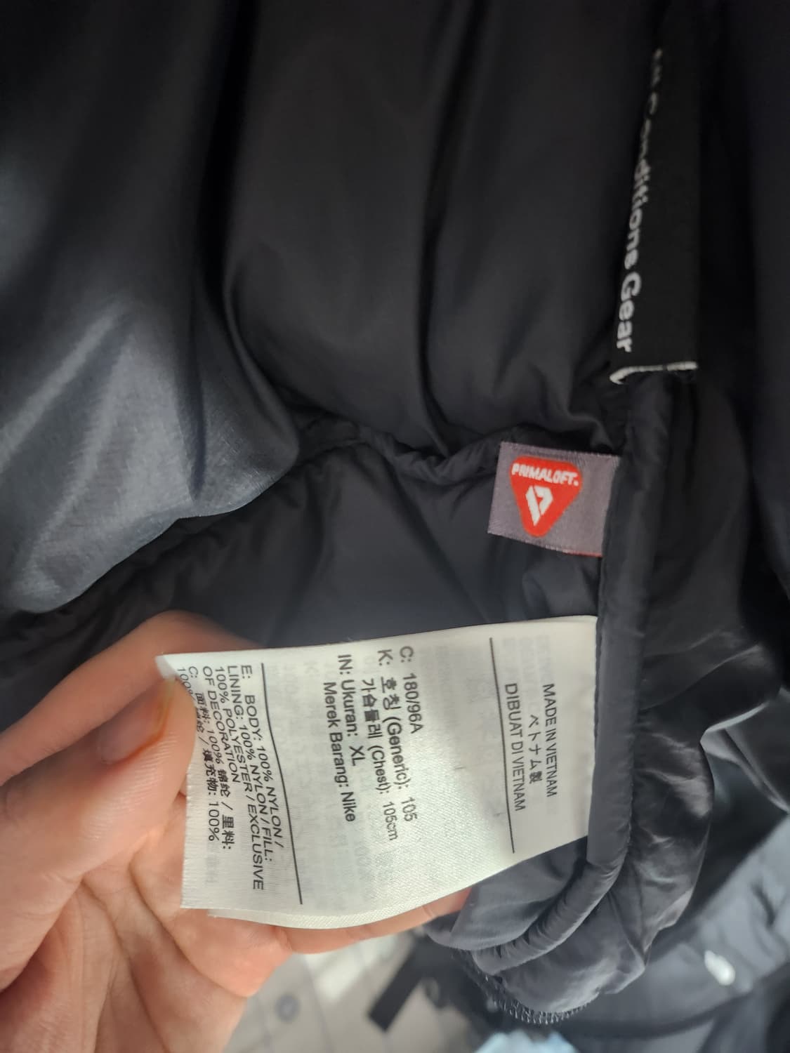 나이키ACG 루나레이크 구형 패딩 XL 상품이미지5