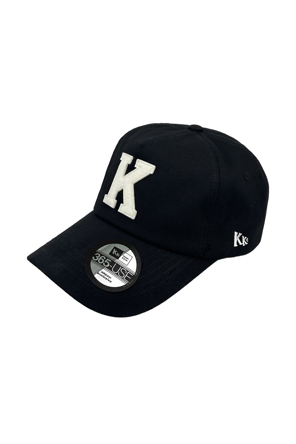 카미엔 x 코인서울 K 로고 볼캡 블랙 상품이미지1