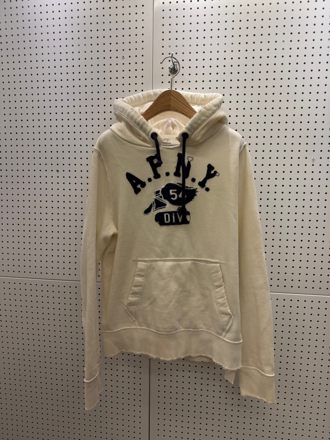 아베크롬비 A.F.M 아이보리 후드티 U458 상품이미지2