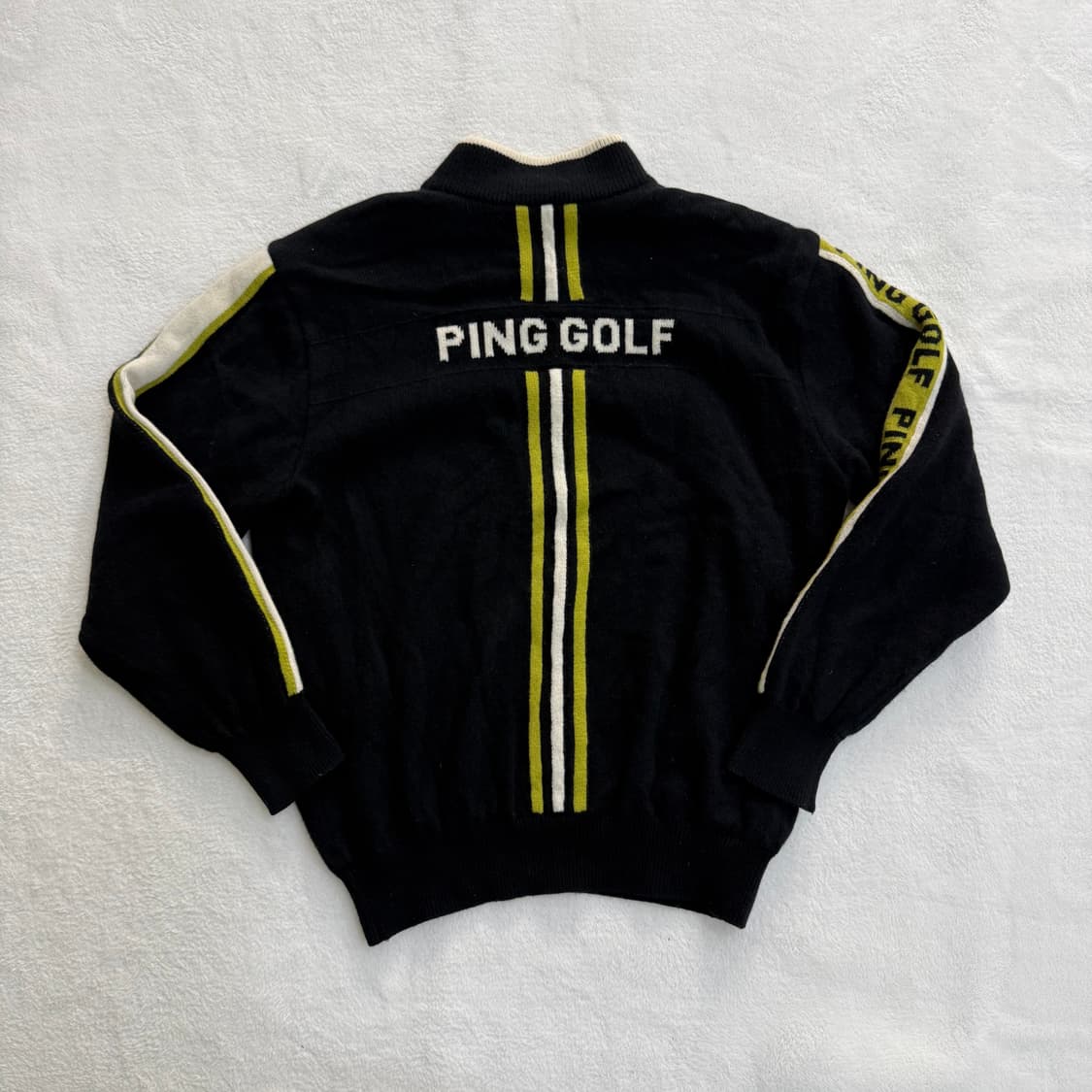 100 핑 방풍 반집업 니트 0319T 상품이미지2