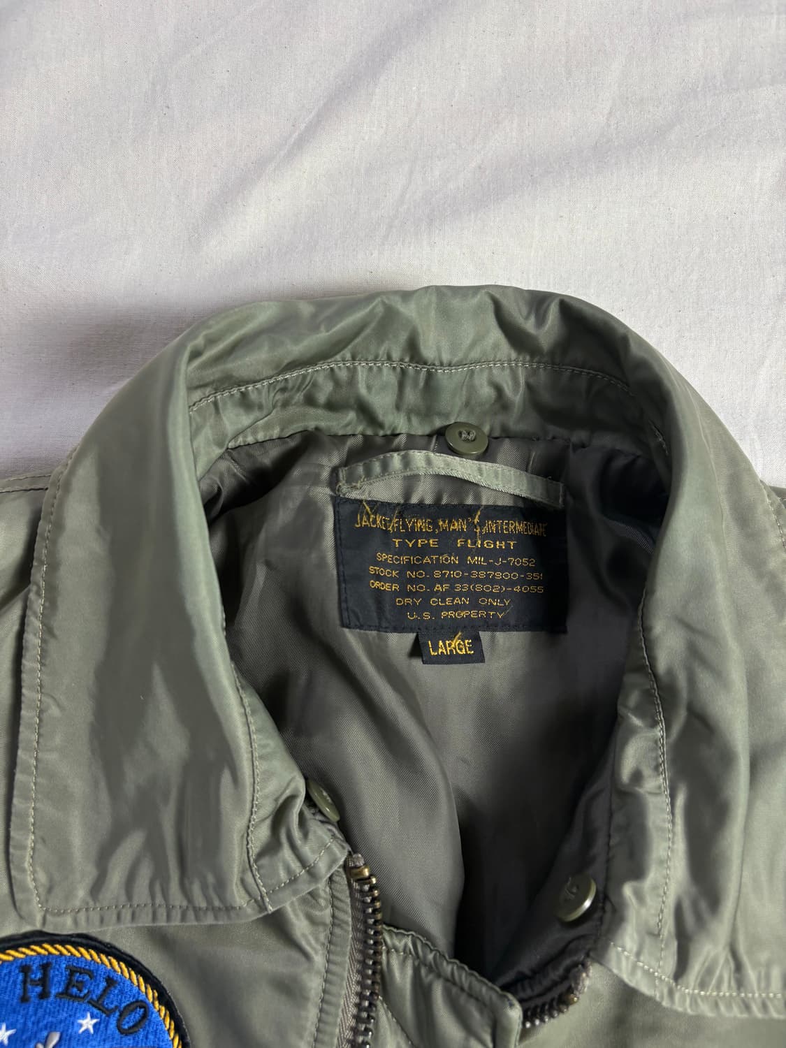 CamoLand 카모랜드 US B-15 항공점퍼 L 상품이미지6