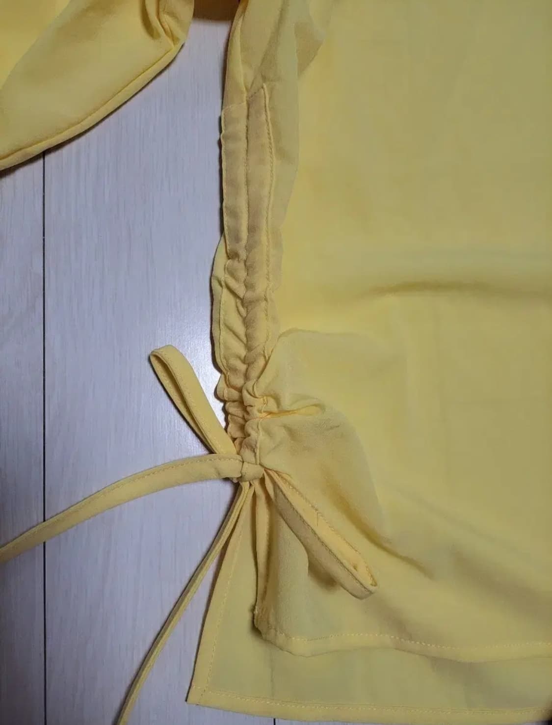 급처새상품!SOUP숲 러블리셔링블라우스 레니본st쟈니헤잇재즈st오브제st 상품이미지4