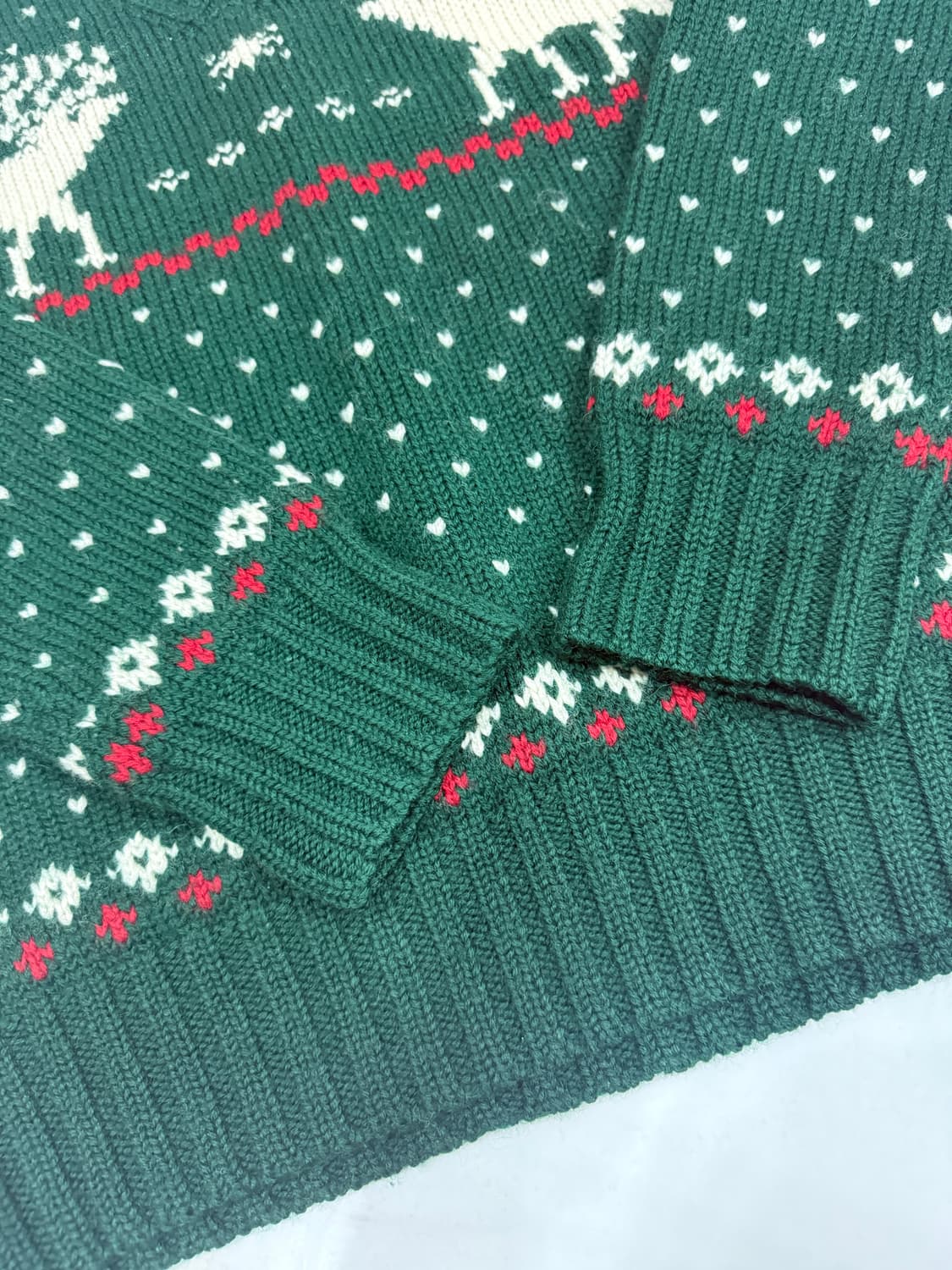 폴로 랄프로렌 크리스마스 울니트 M사이즈 상품이미지5