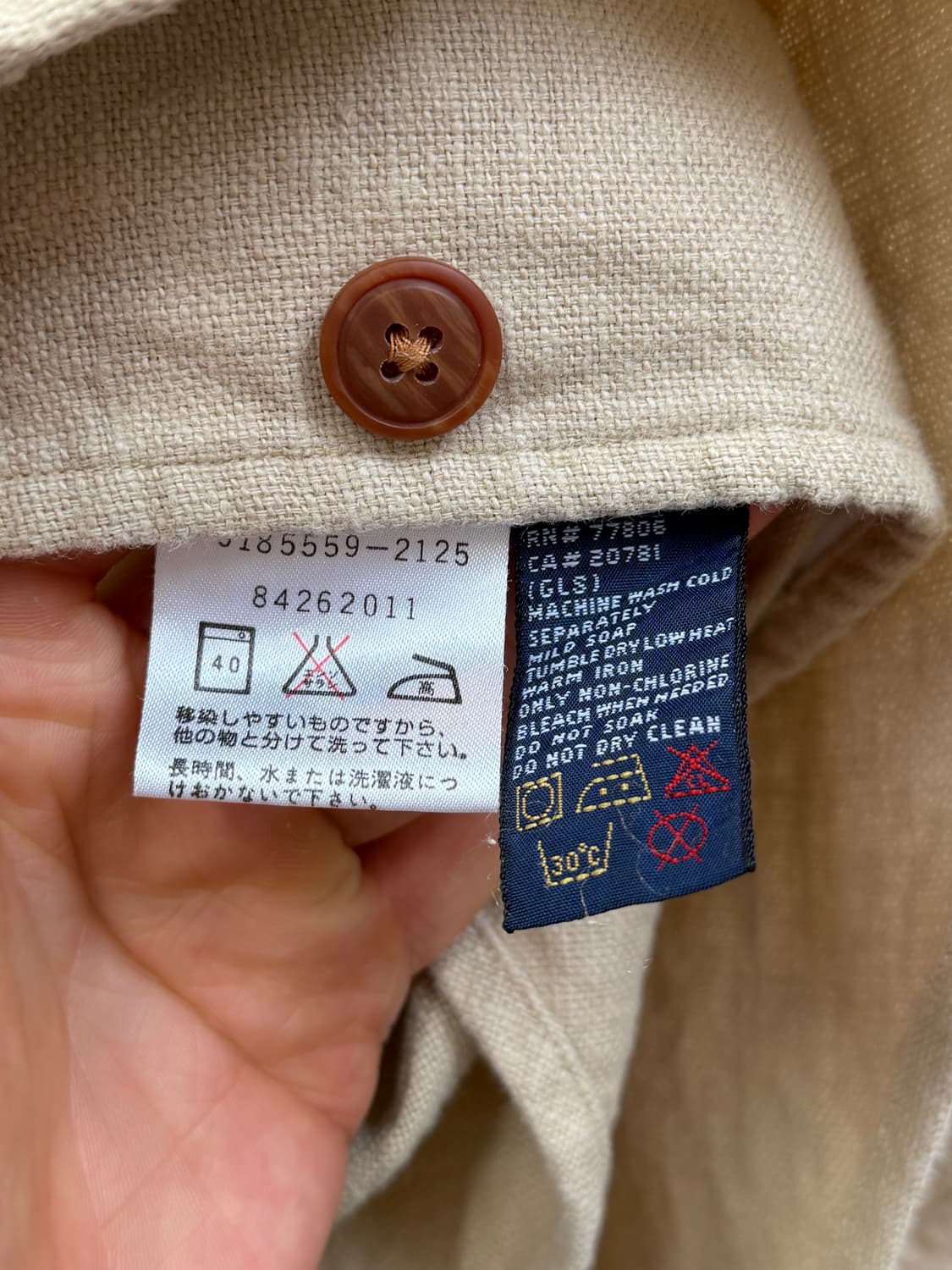 Tommy Hilfiger 린넨 코튼 셔츠 자켓  상품이미지6