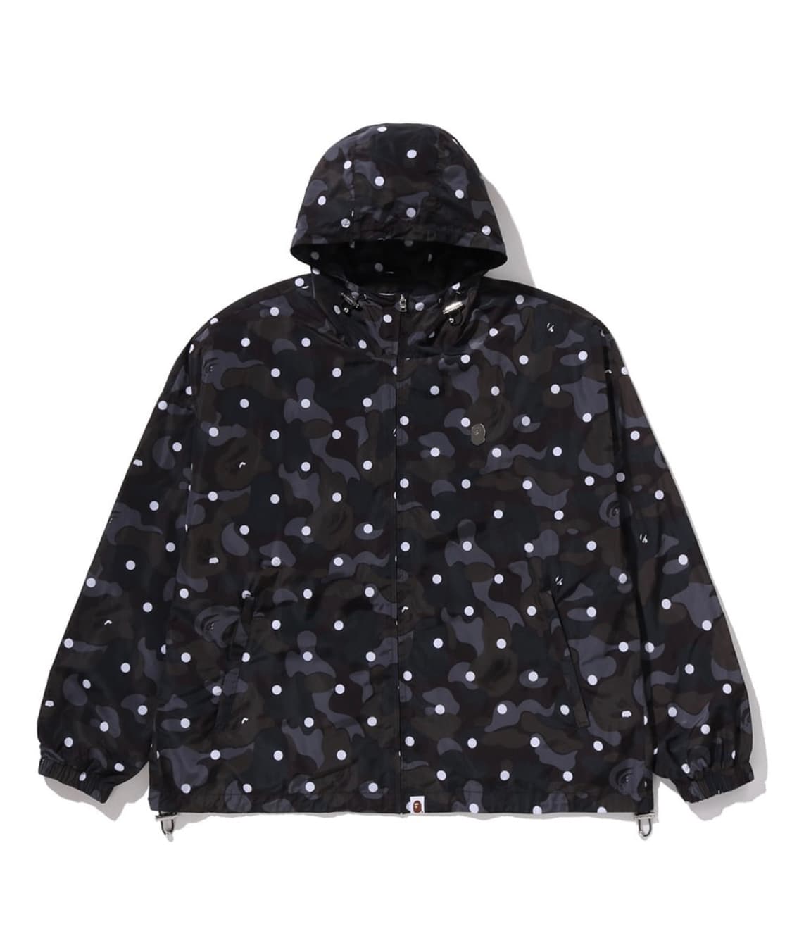 베이프 ABC 도트 후드 자켓(M) BLACK (새상품) 상품이미지2