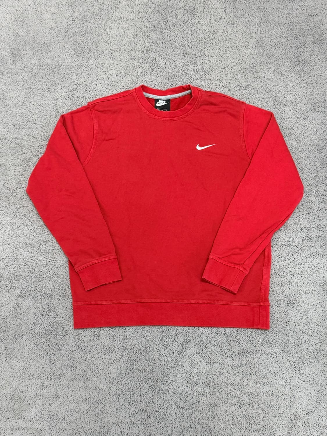 (XL) 나이키 스우시 맨투맨 레드 상품이미지1