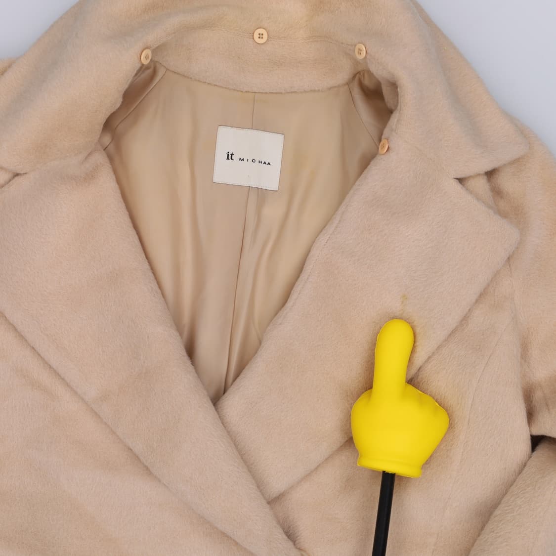 88-165 잇미샤 울 코트 0220H1 상품이미지3