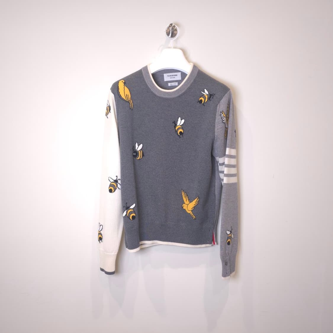 [중고/정품] 톰브라운 사선 버드앤비 펀믹스 니트 2 상품이미지1